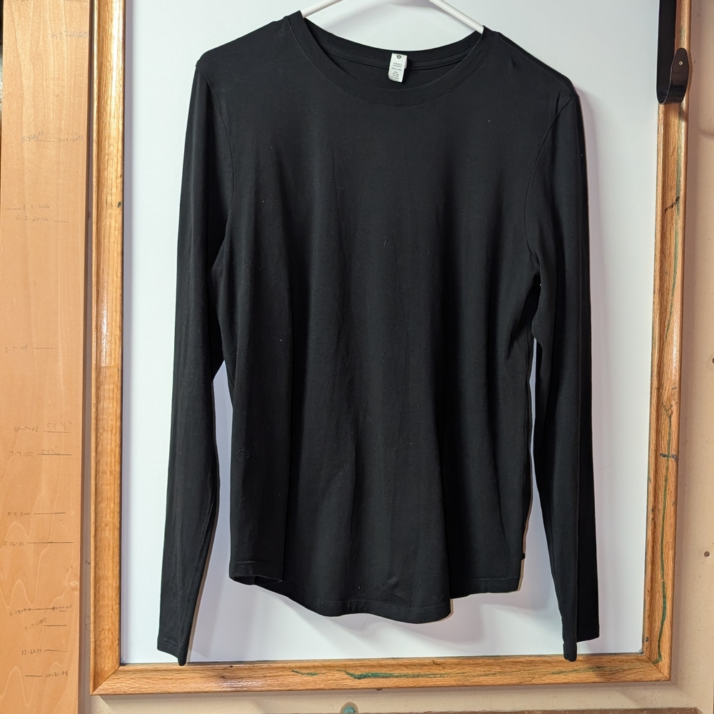 lululemon athletica Black Crew Neck Long Sleeve